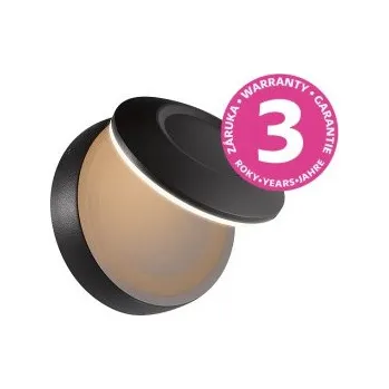 Bodové svítidlo Panlux CENTRO V výklopné nástěnné zahradní LED svítidlo 6W antracit PN42100008