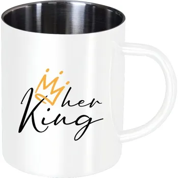 Nerezový hrnek Her King