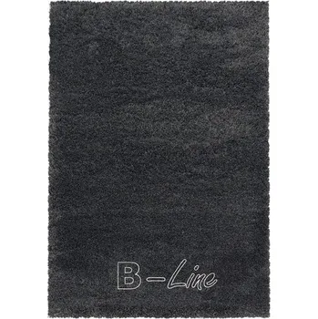 Koberec Ayyildiz Hali Kusový koberec FLUFFY SHAGGY 3500 Grey Rozměr kruh 80 cm