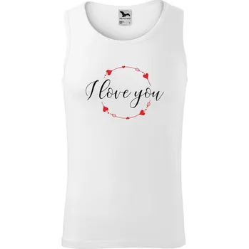 Pánské tílko Pánské tílko Malfini Core I love you