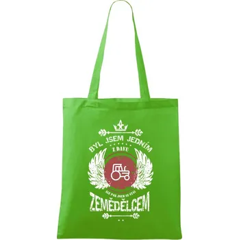 Látková taška Byl jsem jedním z davu, ale pak jsem se stal zemědělcem