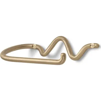 Ferm Living Držák na toaletní papír Curvature, brass