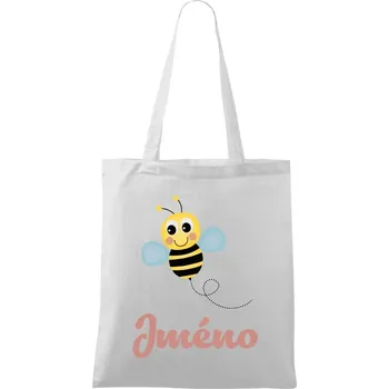 Látková taška Včelička se jménem