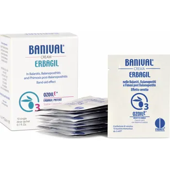 Bylinná léčivá mast Erbagil Banival Cream 10x 3 g