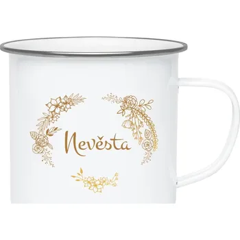 Plecháček Nevěsta - okrové květiny