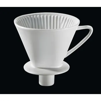Příslušenství pro přípravu kávy Filtr na kávu velikost 4, bílý - Cilio (Porcelánový filtr na kávu 4 - Cilio)