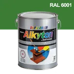 Alkyton hladký lesklý RAL 6001 smaragdová zelená 5 l
