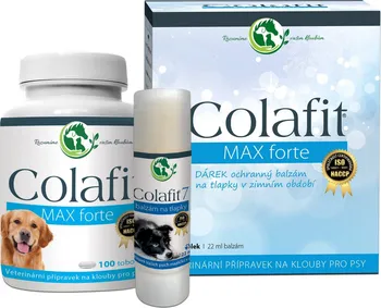 Kloubní výživa pro psa a kočku Werfft Chemie Colafit Max Forte vánoční balíček malý