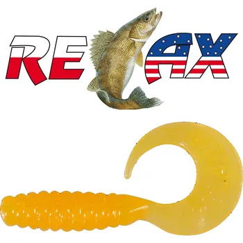 Umělá nástraha Relax - Gumová nástraha Twister 3/4 - Barva TS025 - blister box 8ks - 3cm