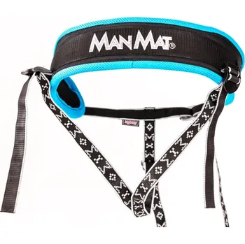 Běžecký opasek pro psa Manmat Canicross modrý