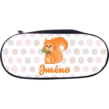Penál Pouzdro Veverka se jménem