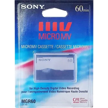 Sony kazeta MicroMV MGR60