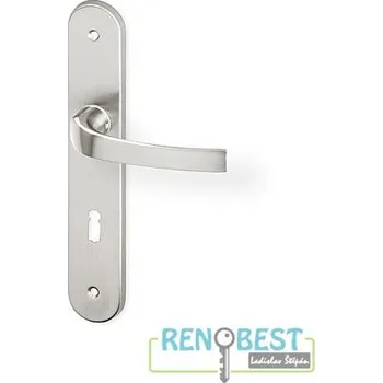 Stavebniny AC-T Dveřní kování BETA OV matný nikl Rozteč: 72 mm, Provedení: pro vložku - PZ, Povrchová úprava: nikl mat.