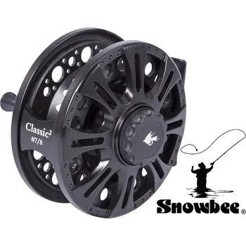 Rybářský naviják Snowbee naviják Classic 2 Fly Reel #3/4 Grey