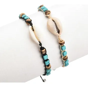 Náramek Náramek z přírodních mušlí