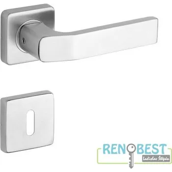 Dveřní kování ROSTEX Dveřní kování TREVISO/H Provedení: pro vložku - PZ, Povrchová úprava: nerez mat