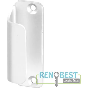 AC-T Madélko L na posuvné dveře hliník různé barvy (2 vruty) Povrchová úprava: hliník F9, Barva: ocel