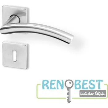 Dveřní kování AC-T Dveřní kování PIPA R HR PullBloc black nerez PK Provedení: klika pravá/koule, Varianta: Povrchová úprava: Nerez; Typ klíče: FAB, Varianty: PullBloc