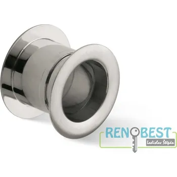 AC-T Průchodka větrací ACT kulatá kovová matný nikl Barva: matný nikl