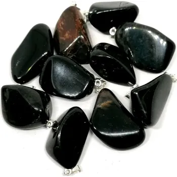 Přívěsek Onyxový přívěsek, tromlovaný