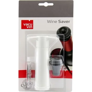 Pumpička bílá 1 uzávěr Vacuvin