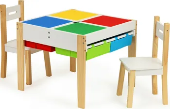 Dětský pokoj EcoToys Creative XKF002 stůl s židlemi