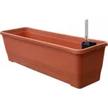 Plastia Samozavlažovací truhlík Bergamot 80 cm terakota