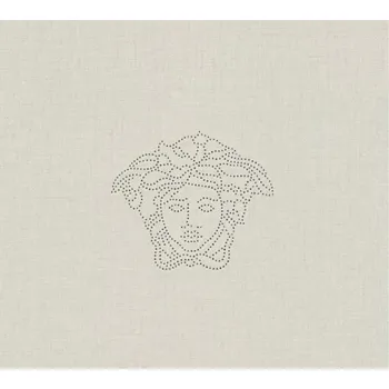 Tapeta A.S. Création | Vliesová tapeta na zeď Versace 32950-1 | 0,70 x 3,3 m | metalická, krémová + Metalická, krémová vliesová tapeta na stěnu 329501 v rozměru 0,70 x 3,3 m