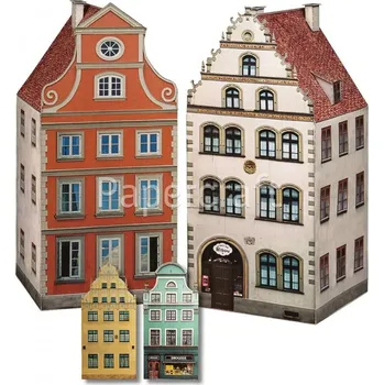 Papírový model Papírový model - Staré Město - sada 1 (627) - 107000216