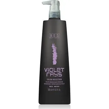 Vlasová regenerace BES Color Reflection Mask Violet Rays 300ml - Maska na zvýraznění fialových odstínů