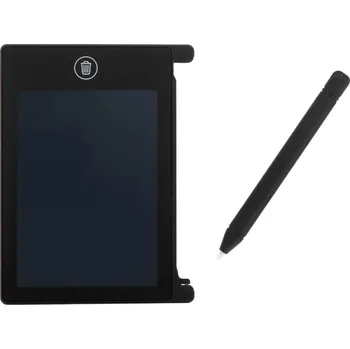 Magnetická kreslící tabulka Digitální LCD tabulka 4,5 palců na kreslení a psaní - MINI černá