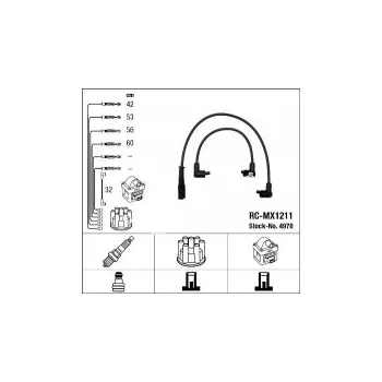 Zapalovací kabel Sada kabelů pro zapalování NGK RC-MX1211
