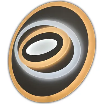 Osvětlení Avide design OLIVE - LED stropní svítidlo v bílé barvě s dálkovým ovladačem 3000K - 6400K, 76W, 6100lm (Moderní stropní svítidlo s možností stmívání a změny barvy světla)