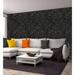 DIMEX | Vliesová tapeta na zeď Dimex Line WP-012-01 | 0,75 x 10 m | černá + Vliesová tapeta na zeď Dimex Line WP01202 v rozměru 0,75 x 10 m