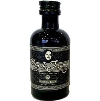 Rum Ron de Jeremy Spiced 38% 0,05 l (holá láhev)