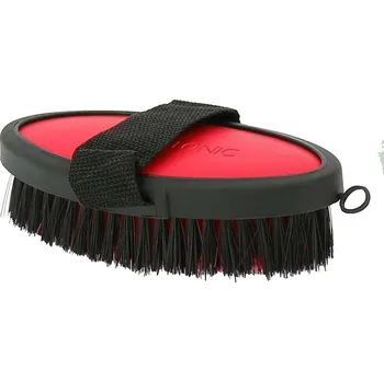 Čištění pro koně Kartáč na koně HIPPO-TONIC dětský - růžový