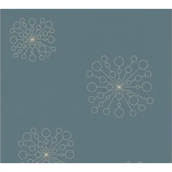 Tapeta A.S. Création | Vliesová tapeta na zeď Trendwall 36784-1 | 0,53 x 10,05 m | zelená, zlatá + Zelená, zlatá vliesová tapeta na stěnu 367841 v rozměru 0,53 x 10,05 m