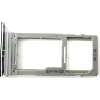 Samsung Galaxy S9 (G960F) a S9+ (G965F) SIM tray šedý, držák, šuplík