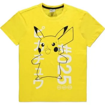 Kšiltovka Pánské Pokémon tričko Shocked Pikachu vel. XL