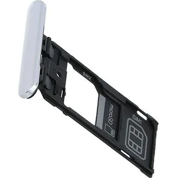 Sony Xperia 5 Dual SIM tray šedý, držák, šuplík 1319-9442
