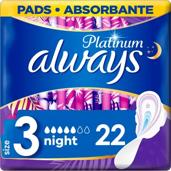 Menstruační vložka Always Ultra Platinum Night