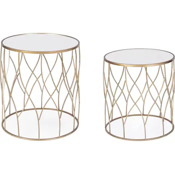 Konferenční stolek BIZZOTTO Set konferenčních stolků ELENOR J16 0746203