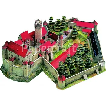 Papírový model Papírový model - Hrad Ronneburg (72456) - 107000090