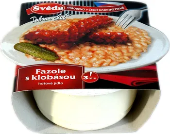 Hotové jídlo Švéda Fazole s klobásou 360 g