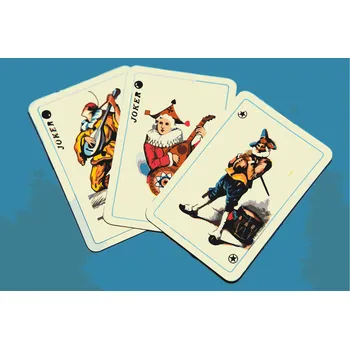 Malování podle čísel - Joker karty Velikost: 40x60cm, Rámování: Pouze srolované plátno