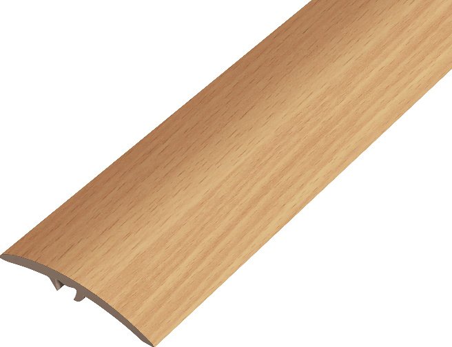 AP19 přechodová lišta s trnem samolepící ACARA, PVC buk, 30 mm, 1,8 m