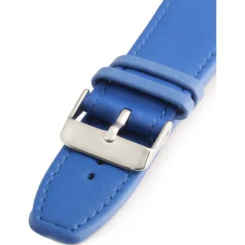 Řemínek na hodinky Kožený řemínek Mavex W-309-J4, modrý - 22 mm