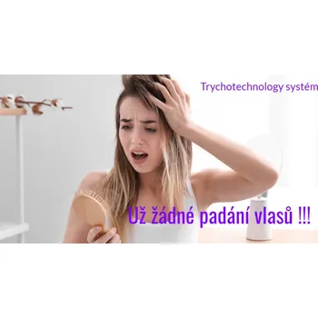 Přípravek proti padání vlasů Ošetření proti vypadávání vlasů - trychotechnologie