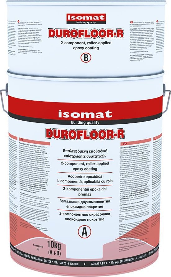 ISOMAT DUROFLOOR-R Epoxidová roztíratelná litá podlaha, okenní šedá, 10 kg