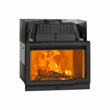 Krbová vložka Jotul I 570 FLAT - ROVNÉ SKLO - černý lak